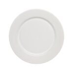 Plato base de cerámica glacial Santa Anita 32cm Blanco