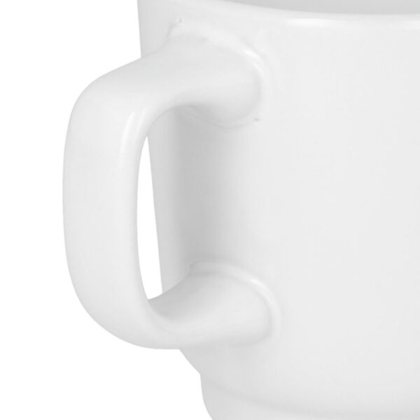 Taza de cerámica Glacial Santa Anita de 290ml blanco - Image 3