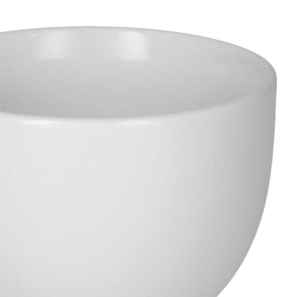 Taza para café de porcelana Elegance Santa Anita color Blanco de 210ml - Image 3