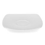 Plato de porcelana para taza de café Elegance Santa Anita de 15cm blanco