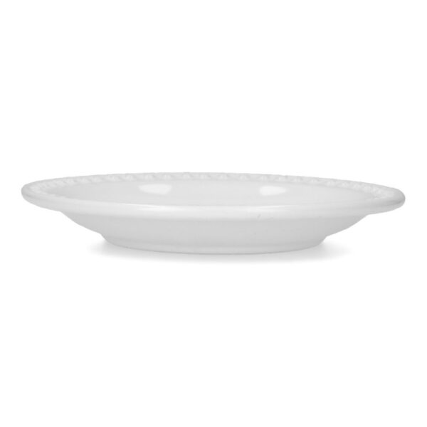 Plato de cerámica para taza Mauve Santa Anita de 16cm blanco - Image 2