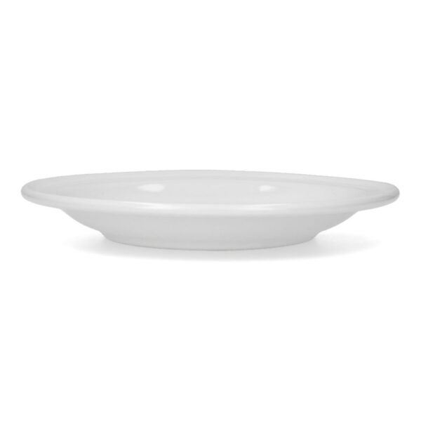 Plato de cerámica para taza Madrileña Santa Anita de 16cm blanco - Image 2