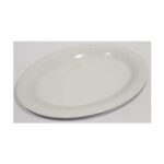 Plato de melamina oval 35.4
