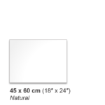 Placa Natural 18″ x 24″ (45 x 60 cm)