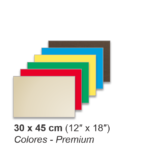 Placa Color 12″ x 18″ (30 x 45 cm)