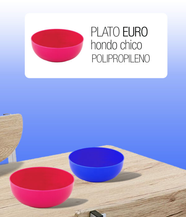 Plato Euro Hondo Chico PP