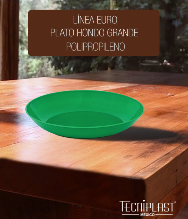 Plato Euro Hondo Grande PP