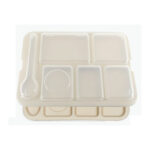 Tapa para Charola 6 Divisiones Polipropileno